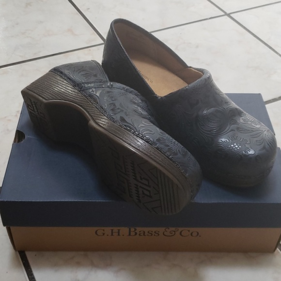 G.H. Bass Melinda I - Navy - Clogs - Picture 1 of 3